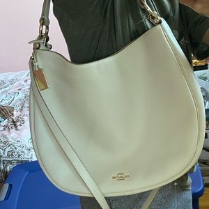 COACH PURSE - Cream/Ivory